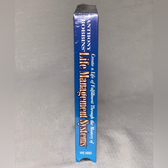 NIB Tony Robbins Life Management Systems VHS Video Tape Self Help 1996 Sealed - Picture 4 of 7